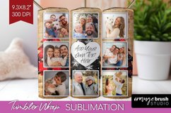 Christmas Photo Tumbler PNG - Christmas Tree Picture Tumbler Product Image 1