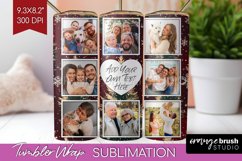 Christmas Photo Tumbler PNG - Christmas Tree Picture Tumbler Product Image 1