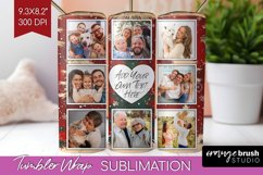 Christmas Photo Tumbler PNG - Christmas Tree Picture Tumbler Product Image 1