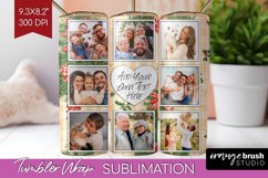 Christmas Photo Tumbler PNG - Christmas Tree Picture Tumbler Product Image 1