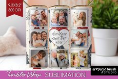 Christmas Photo Tumbler PNG - Christmas Tree Picture Tumbler Product Image 1