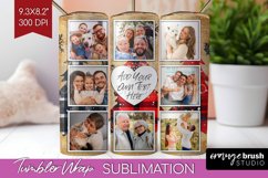 Christmas Photo Tumbler PNG - Christmas Tree Picture Tumbler Product Image 1