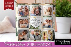 Christmas Photo Tumbler PNG - Christmas Tree Picture Tumbler Product Image 1