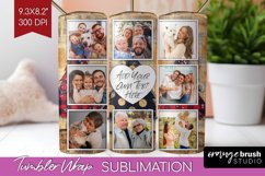Christmas Photo Tumbler PNG - Christmas Tree Picture Tumbler Product Image 1