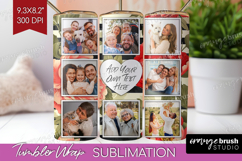 Floral Photo Tumbler PNG - Peony Flower Picture Tumbler Wrap Product Image 1