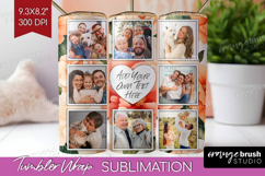 Floral Photo Tumbler PNG - Peony Flower Picture Tumbler Wrap Product Image 1