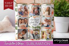 Floral Photo Tumbler PNG - Peony Flower Picture Tumbler Wrap Product Image 1