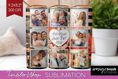 Floral Photo Tumbler PNG - Peony Flower Picture Tumbler Wrap Product Image 1