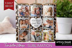 Retro Flowers Photo Tumbler PNG - Floral Picture Tumbler Product Image 1