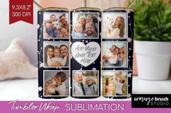 Retro Flowers Photo Tumbler PNG - Floral Picture Tumbler Product Image 1