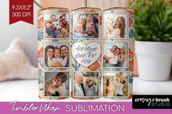 Flowers Photo Tumbler PNG - Vintage Floral Picture Tumbler Product Image 1