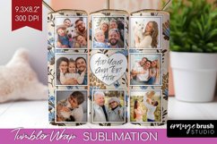 Flowers Photo Tumbler PNG - Vintage Floral Picture Tumbler Product Image 1