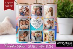 Alcohol Ink Photo Tumbler PNG - Marble Picture Tumbler Wrap Product Image 1