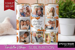 Pumpkun Photo Tumbler PNG - Fall Picture Tumbler Wrap Product Image 1