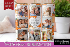 Pumpkun Photo Tumbler PNG - Fall Picture Tumbler Wrap Product Image 1