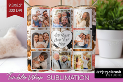 Pumpkun Photo Tumbler PNG - Fall Picture Tumbler Wrap Product Image 1
