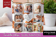 Pumpkun Photo Tumbler PNG - Fall Picture Tumbler Wrap Product Image 1