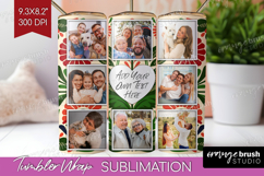 Folk Flowers Photo Tumbler PNG - Floral Picture Tumbler Wrap Product Image 1