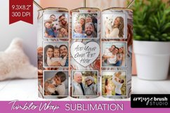 Rose Photo Tumbler PNG - Floral Picture Tumbler Wrap Product Image 1