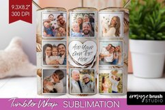 Rose Photo Tumbler PNG - Floral Picture Tumbler Wrap Product Image 1