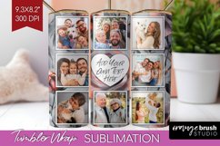 Rose Photo Tumbler PNG - Floral Picture Tumbler Wrap Product Image 1
