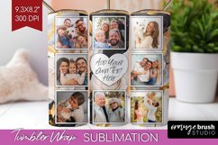 Rose Photo Tumbler PNG - Floral Picture Tumbler Wrap Product Image 1