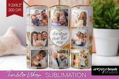 Rose Photo Tumbler PNG - Floral Picture Tumbler Wrap Product Image 1