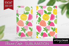 Abstract Fruit Phone Case PNG - Tutti Frutti Case PNG Product Image 1
