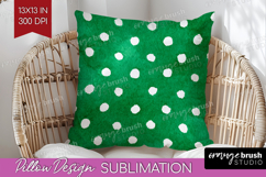 Abstract Fruit Pillow Sublimation - Tutti Frutti Pillow PNG Product Image 1