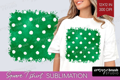 Abstract Fruit Square Tshirt Background - Tutti Frutti PNG Product Image 1
