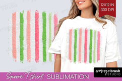 Abstract Fruit Square Tshirt Background - Tutti Frutti PNG Product Image 1