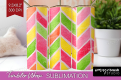 Abstract Fruit Tumbler Wrap - Tutti Frutti Tumbler PNG Product Image 1