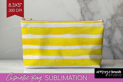 Abstract Fruit Cosmetic Bag - Tutti Frutti Makeup Bag PNG Product Image 1