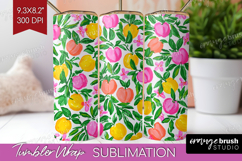 Abstract Fruit Tumbler Wrap - Tutti Frutti Tumbler PNG Product Image 1