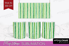 Abstract Fruit Mug Wrap - Tutti Frutti Mug PNG Sublimation Product Image 1