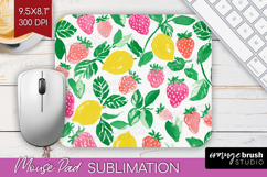 Abstract Fruit Mouse Pad Sublimation - Tutti Frutti Mousepad Product Image 1