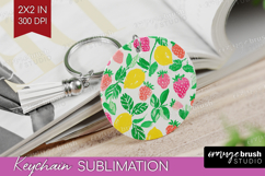 Abstract Fruit Keychain PNG - Tutti Frutti Keychain Product Image 1