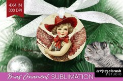 Valentine Angel Ornament PNG - Cupid PNG Sublimation Product Image 1