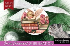 Valentine Angel Ornament PNG - Cupid PNG Sublimation Product Image 1