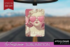Valentine Angel Air Freshener PNG - Cupid PNG Sublimation Product Image 1