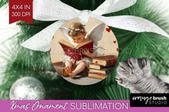 Valentine Angel Ornament PNG - Cupid PNG Sublimation Product Image 1