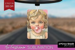 Valentine Angel Air Freshener PNG - Cupid PNG Sublimation Product Image 1
