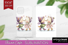 Couple Animals Phone Case PNG - Valentines Day Case PNG Product Image 1