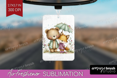 Couple Animals Air Freshener PNG - Valentines Day PNG Product Image 1