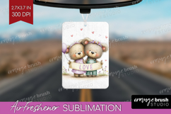 Couple Animals Air Freshener PNG - Valentines Day PNG Product Image 1