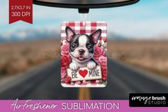 Valentine Dog Air Freshener PNG - Valentines Day PNG Product Image 1