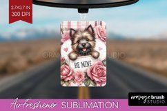 Valentine Dog Air Freshener PNG - Valentines Day PNG Product Image 1