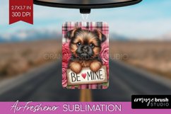 Valentine Dog Air Freshener PNG - Valentines Day PNG Product Image 1