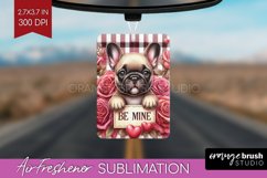 Valentine Dog Air Freshener PNG - Valentines Day PNG Product Image 1