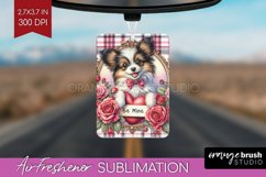 Valentine Dog Air Freshener PNG - Valentines Day PNG Product Image 1